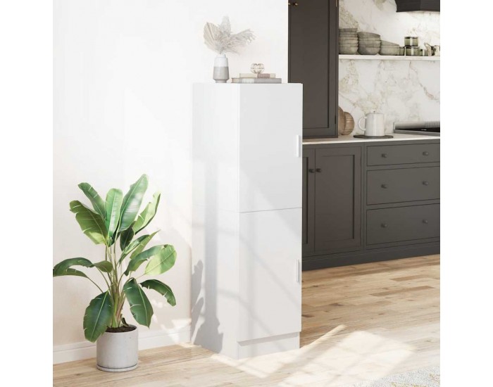 Sonata H Кухненски шкаф, бял, 38x41,5x131,5 см, инженерно дърво