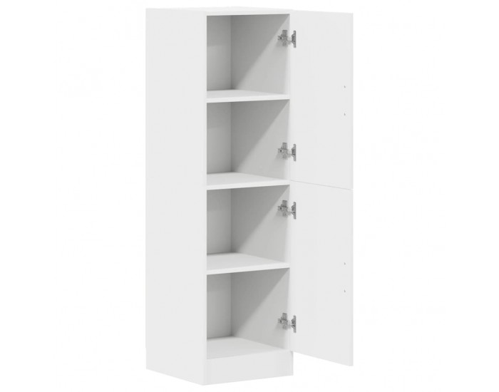 Sonata H Кухненски шкаф, бял, 38x41,5x131,5 см, инженерно дърво