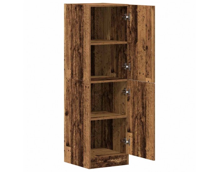Sonata H Кухненски шкаф, старо дърво, 38x41,5x131,5 см, инженерно дърво