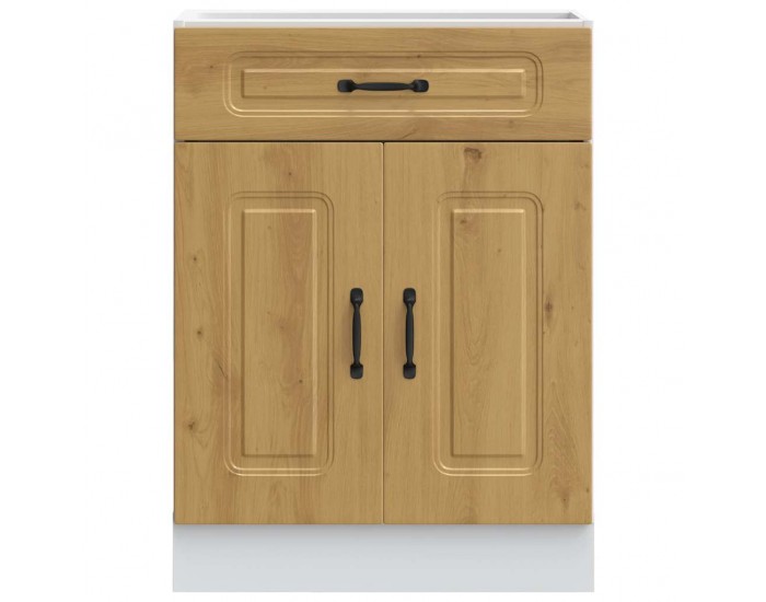 Sonata H Кухненски шкаф, Kalmar, дъб артизан, инженерно дърво