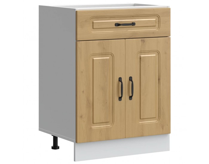 Sonata H Кухненски шкаф, Kalmar, дъб артизан, инженерно дърво