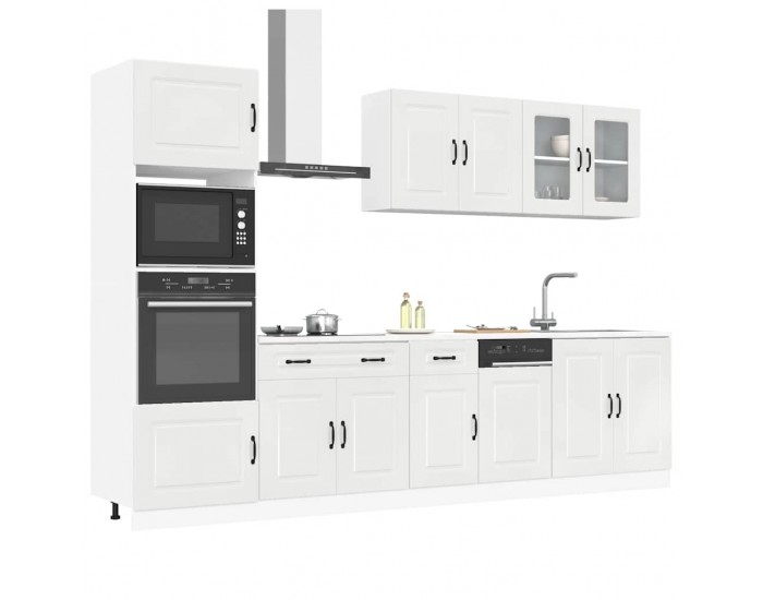 Sonata H Комплект кухненски шкафове от 7 части Kalmar, инженерно дърво