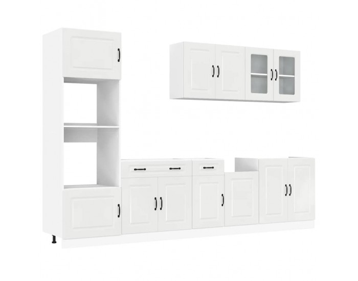 Sonata H Комплект кухненски шкафове от 7 части Kalmar, инженерно дърво