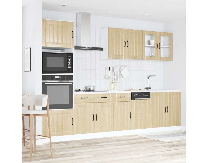 Sonata H Комплект кухненски шкафове, 7 части, Lucca, дъб сонома, инженерно дърво