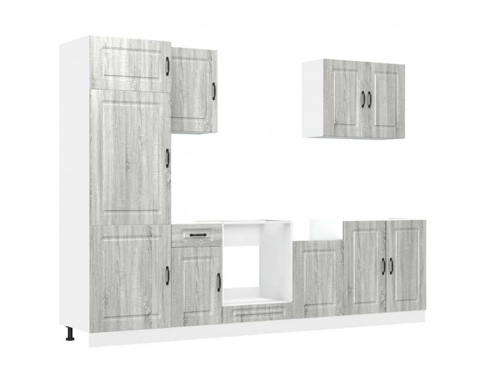 Sonata H Комплект кухненски шкафове от 7 части Kalmar, инженерно дърво