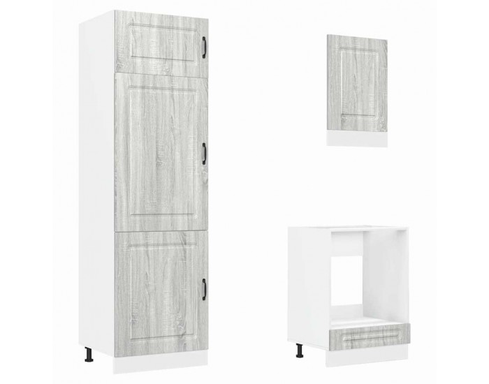 Sonata H Комплект кухненски шкафове от 7 части Kalmar, инженерно дърво