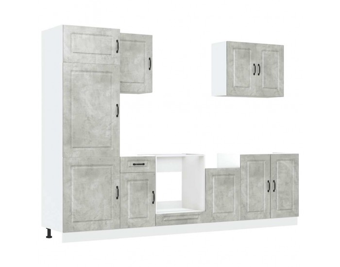 Sonata H Комплект кухненски шкафове от 7 части Kalmar, инженерно дърво