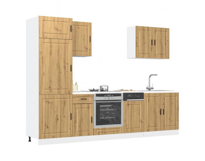 Sonata H Комплект кухненски шкафове от 7 части Kalmar, инженерно дърво