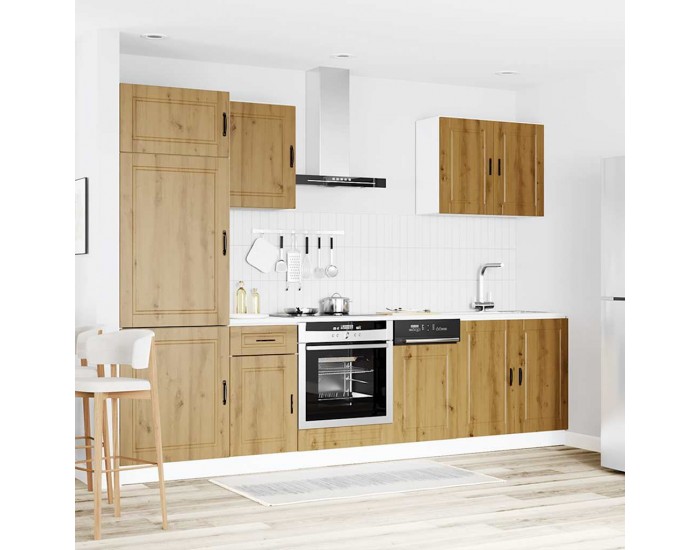 Sonata H Комплект кухненски шкафове от 7 части Kalmar, инженерно дърво