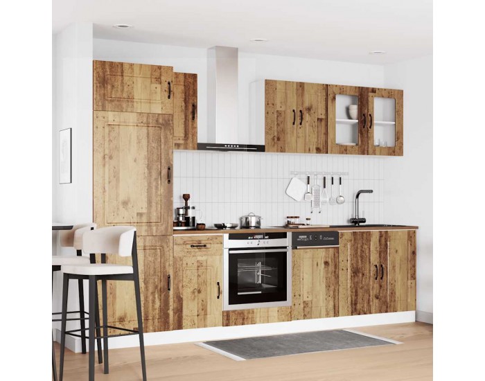 Sonata H Комплект кухненски шкафове от 8 части Kalmar, инженерно дърво