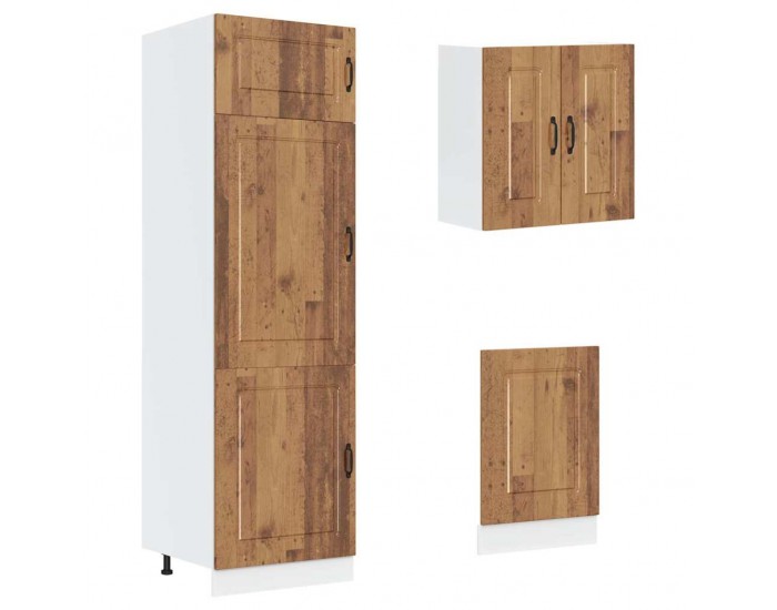 Sonata H Комплект кухненски шкафове от 8 части Kalmar, инженерно дърво