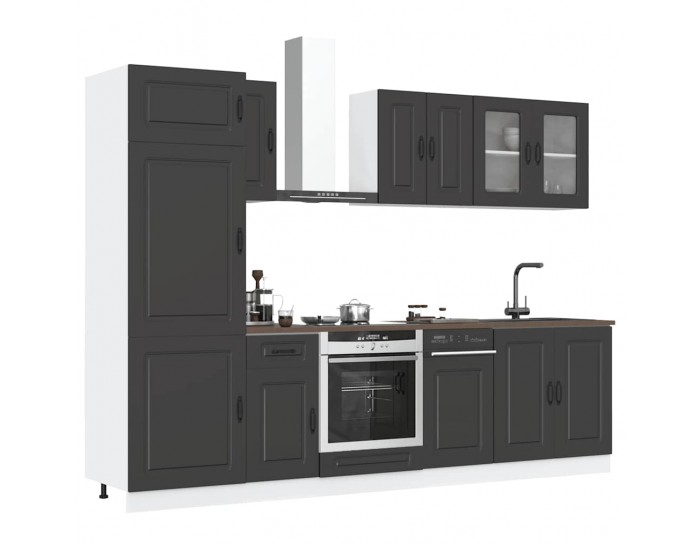 Sonata H Комплект кухненски шкафове от 8 части Kalmar, инженерно дърво