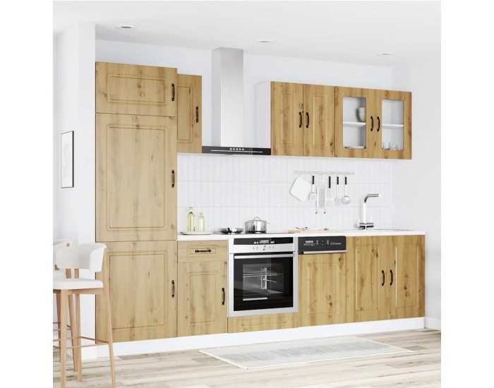 Sonata H Комплект кухненски шкафове от 8 части Kalmar, инженерно дърво