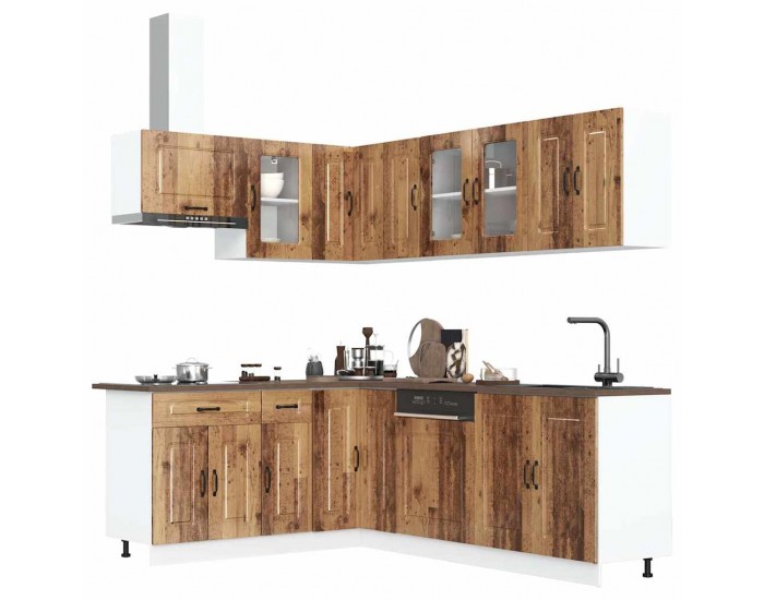 Sonata H Комплект кухненски шкафове от 11 части Kalmar, инженерно дърво