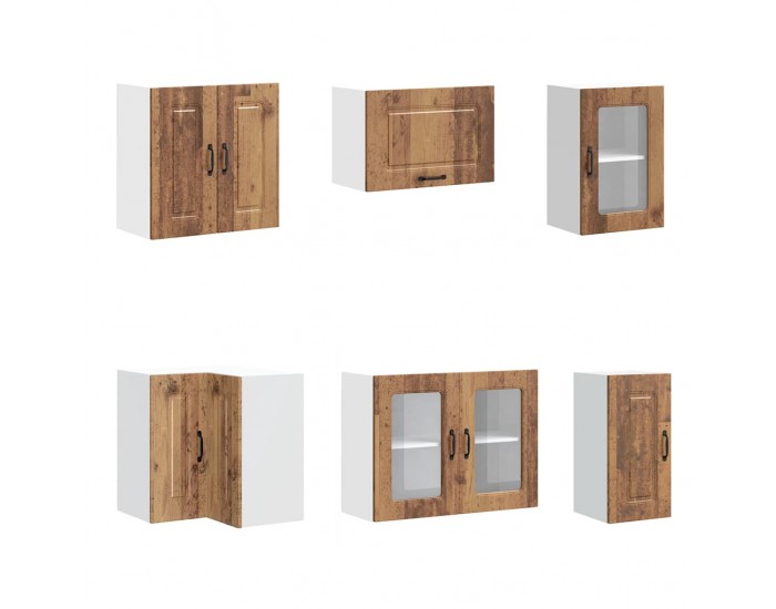 Sonata H Комплект кухненски шкафове от 11 части Kalmar, инженерно дърво