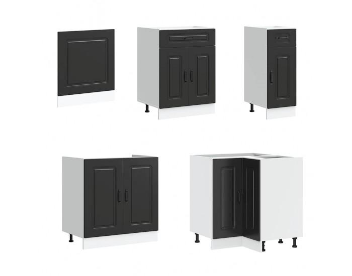 Sonata H Комплект кухненски шкафове от 11 части Kalmar, инженерно дърво