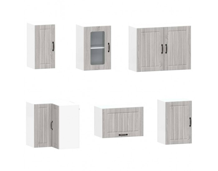 Sonata H Комплект кухненски шкафове от 11 части Kalmar, инженерно дърво