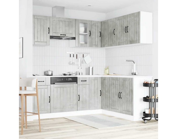 Sonata H Комплект кухненски шкафове от 11 части Kalmar, инженерно дърво