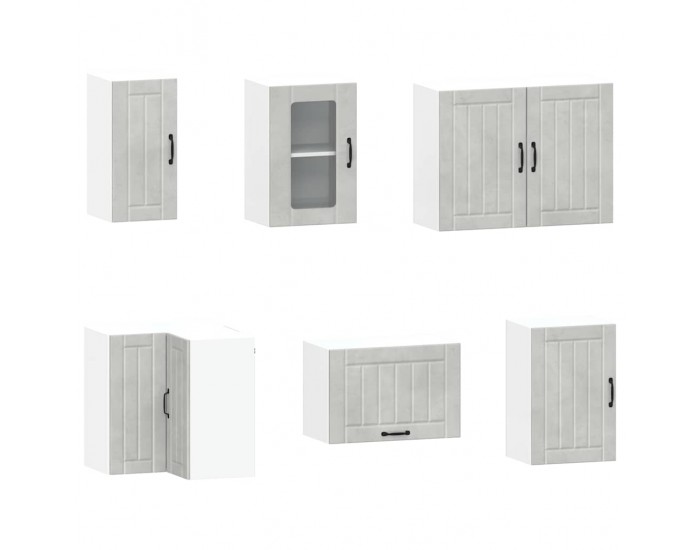 Sonata H Комплект кухненски шкафове от 11 части Kalmar, инженерно дърво