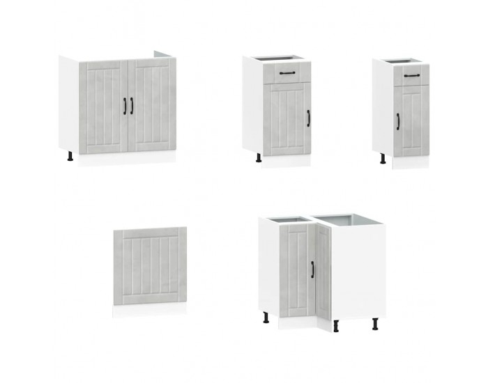 Sonata H Комплект кухненски шкафове от 11 части Kalmar, инженерно дърво