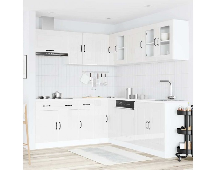 Sonata H Комплект кухненски шкафове от 11 части Kalmar, инженерно дърво