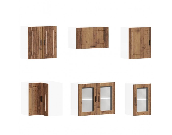 Sonata H Комплект кухненски шкафове от 4 части Porto, инженерно дърво