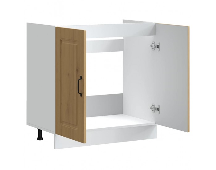 Sonata H Шкаф за мивка, Kalmar, дъб артизан 80x46x81,5см инженерно дърво