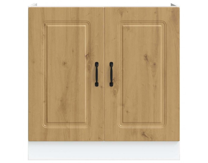 Sonata H Шкаф за мивка, Kalmar, дъб артизан 80x46x81,5см инженерно дърво