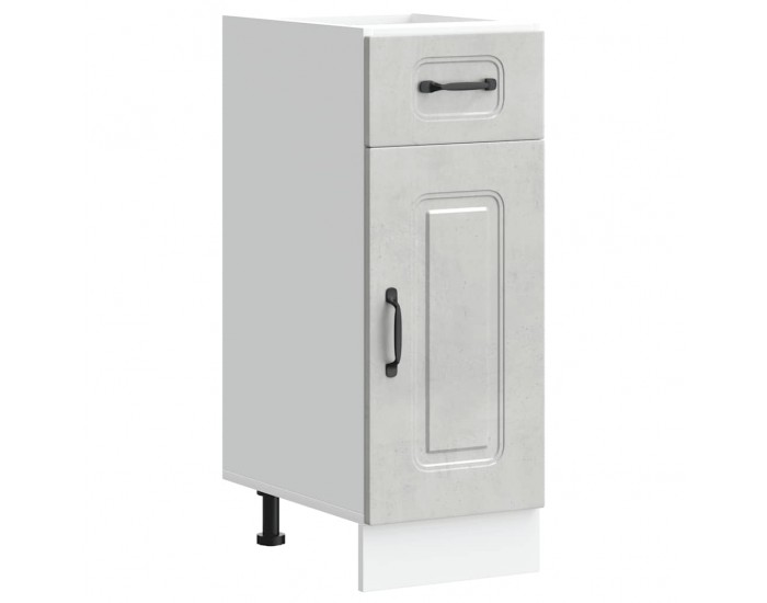 Sonata H Кухненски шкаф, Kalmar, бетонно сив, инженерно дърво