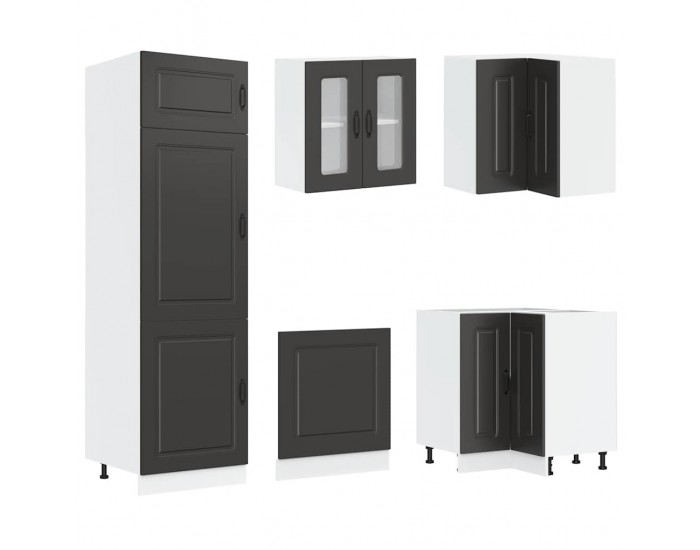 Sonata H Комплект кухненски шкафове от 14 части Kalmar, инженерно дърво