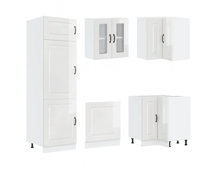 Sonata H Комплект кухненски шкафове от 14 части Porto, инженерно дърво