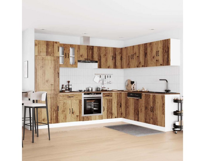 Sonata H Комплект кухненски шкафове от 14 части Kalmar, инженерно дърво