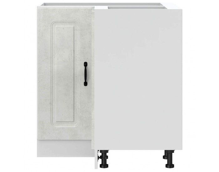 Sonata H Кухненски ъглов шкаф, Kalmar, бетонно сив, инженерно дърво