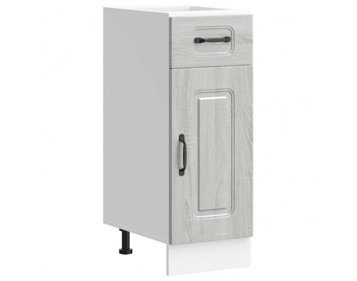 Sonata H Кухненски шкаф, Kalmar, сив сонома, инженерно дърво