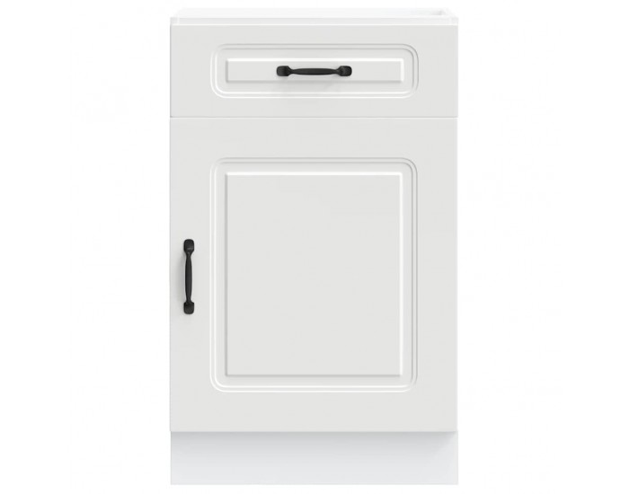 Sonata H Кухненски шкаф, Kalmar, бял, инженерно дърво