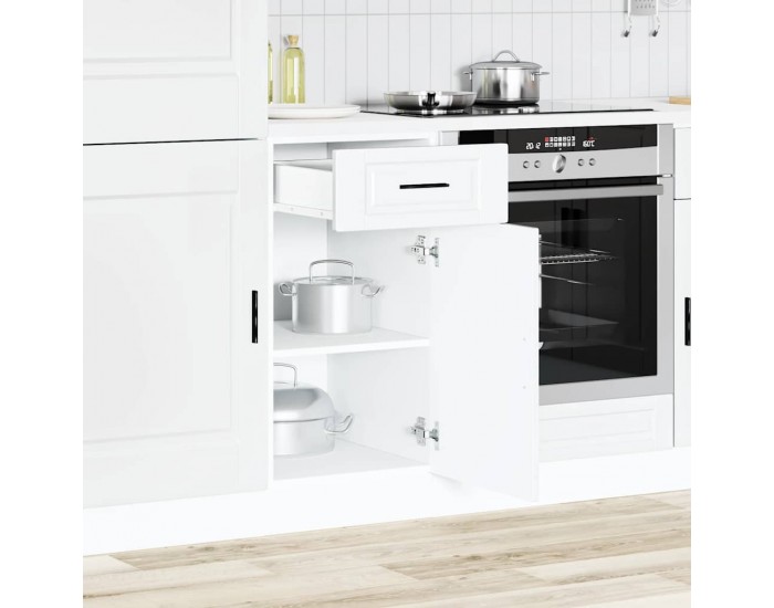 Sonata H Кухненски шкаф Porto Бяла инженерна дървесина