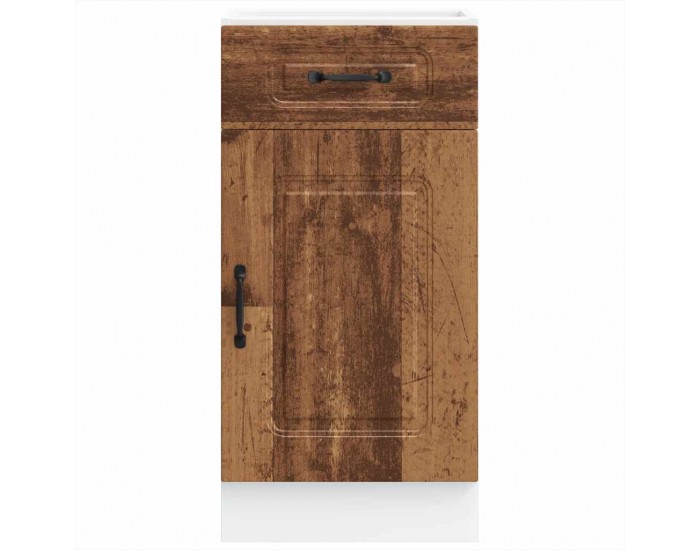 Sonata H Кухненски шкаф, Kalmar, старо дърво, инженерно дърво