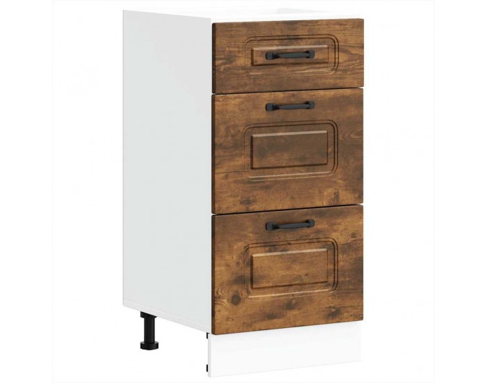 Sonata H Кухненски шкаф, Kalmar, опушен дъб, инженерно дърво