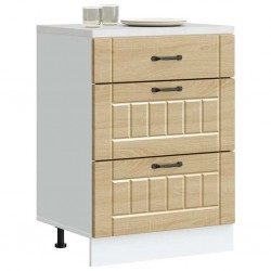 Sonata H Кухненски шкаф Lucca, дъб сонома, инженерно дърво - Модули Sonata