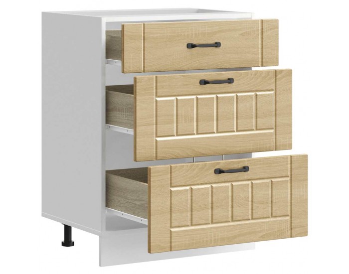 Sonata H Кухненски шкаф Lucca, дъб сонома, инженерно дърво