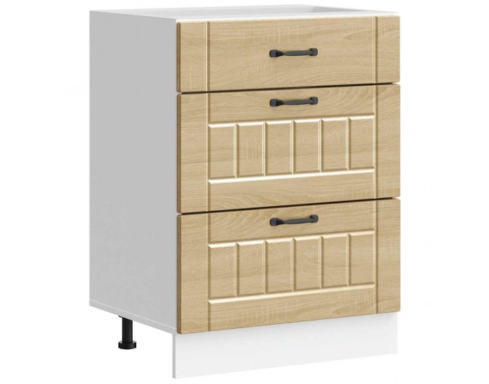 Sonata H Кухненски шкаф Lucca, дъб сонома, инженерно дърво