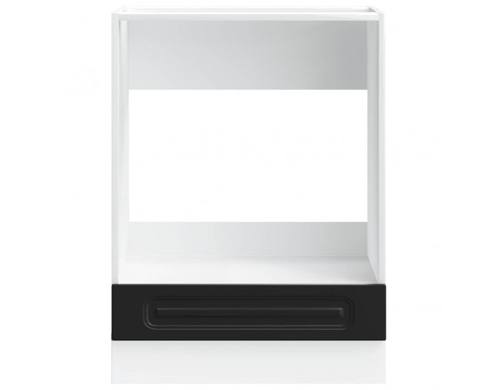 Sonata H Шкаф за фурна, Kalmar, черен, инженерно дърво