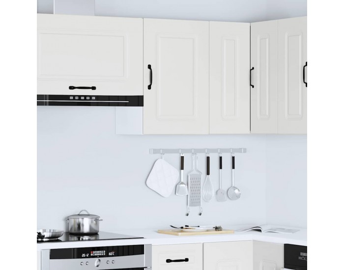 Sonata H Кухненски стенен шкаф, Kalmar, бял, инженерно дърво