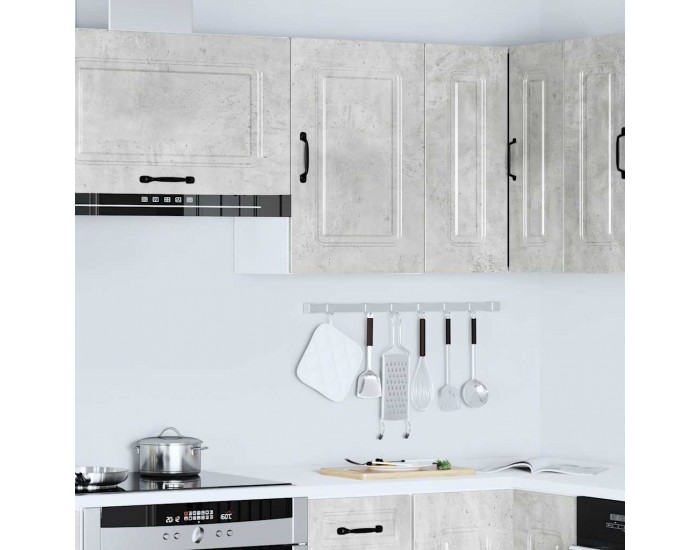Sonata H Кухненски стенен шкаф, Kalmar, бетонно сив, инженерно дърво