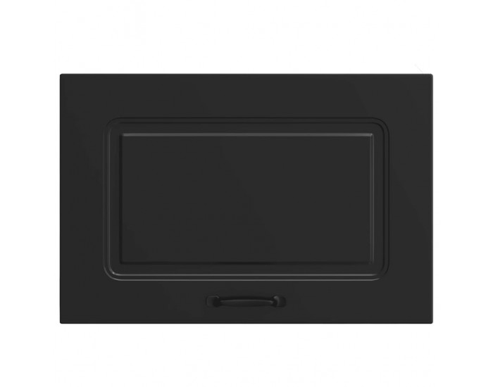 Sonata H Кухненски стенен шкаф, Kalmar, черен, инженерно дърво