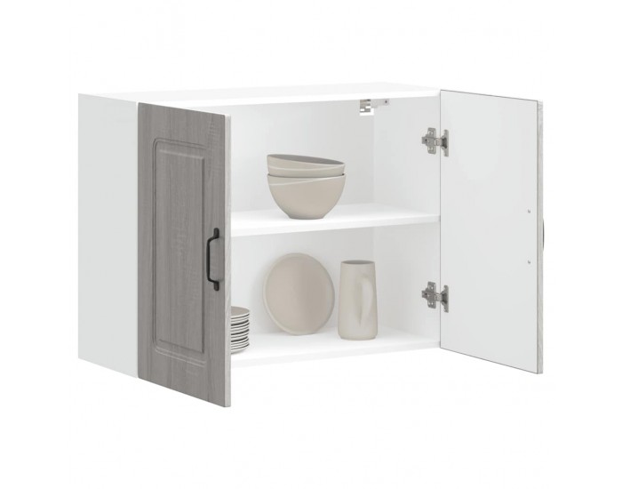 Sonata H Кухненски стенен шкаф, Kalmar, сив сонома, инженерно дърво