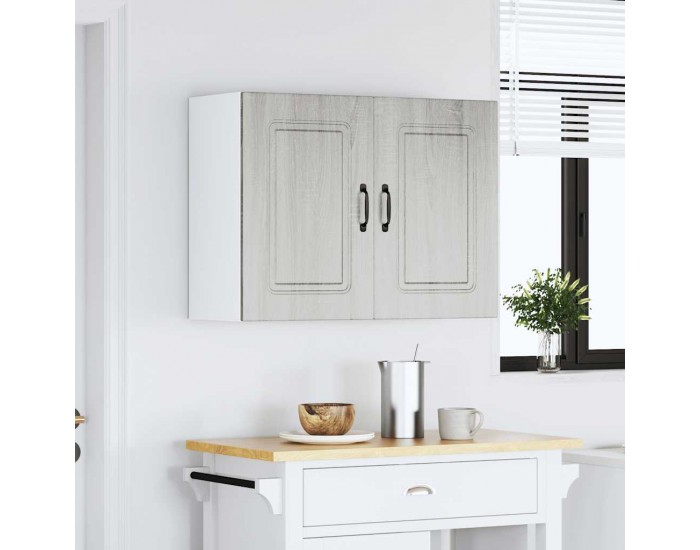 Sonata H Кухненски стенен шкаф, Kalmar, сив сонома, инженерно дърво