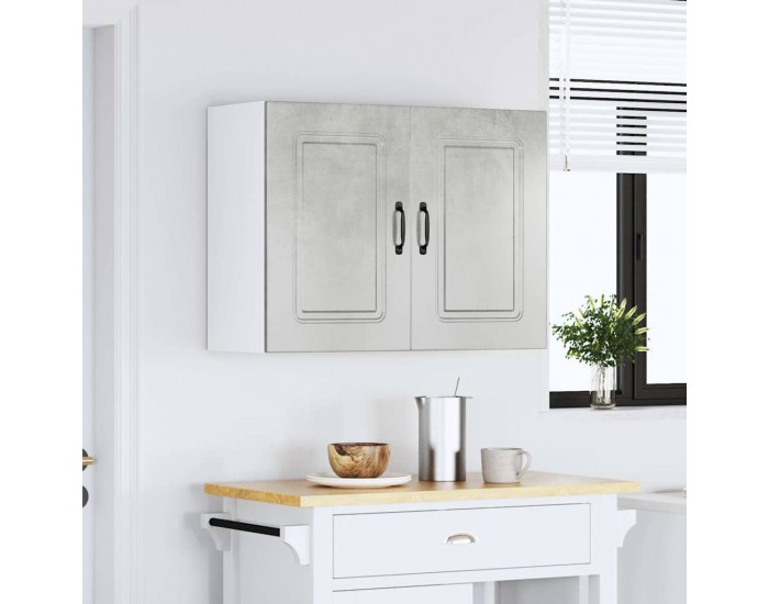 Sonata H Кухненски стенен шкаф, Kalmar, бетонно сив, инженерно дърво