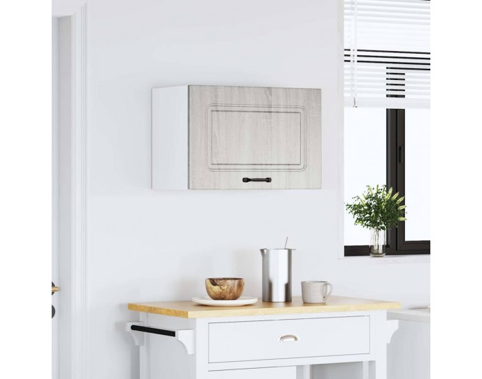 Sonata H Кухненски стенен шкаф, Kalmar, сив сонома, инженерно дърво