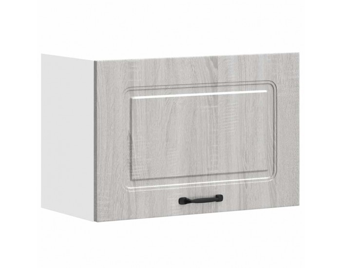 Sonata H Кухненски стенен шкаф, Kalmar, сив сонома, инженерно дърво